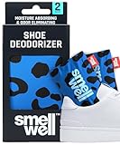 SmellWell Active Geruchsentferner - Schuhdeo - Bambusaktivkohle...