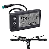 S866 LCD-Anzeige für Elektrofahrräder, 24 V, 36 V, 48 V, E-Bike-Display,...