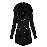 FUPODD Winterjacke Damen Grosse Grössen Daunenjacken Damen Mantel Winter...