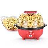 YASHE Popcornmaschine, 650 W Elektrische Rühr Popcorn Maker, 3 L...