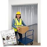 Acepunch Clear Kit Glatter PVC-Türvorhang, 121 x 213 cm, Standard,...