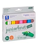 Feuchtmann JUNiORKNET Basic | Knetset 8 x 33g weiche Kinderknete in Stangen...