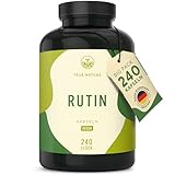 Rutin Kapseln – 240 Kapseln (500 mg) – 95% Rutin aus japanischen...