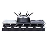 Raclette + fondue-set 12 personen 1650w - doc234