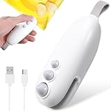 tlidfgeo Mini Folienschweißgerät, 2 in 1 Mini Bag Sealer mit Cutter,...