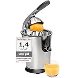 Princess Master Juicer Pro – Edelstahl Presskegel – Rostfreier...