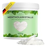 AVIDA ZEN Mentholkristalle 100g, natürliche Menthol Kristalle in...