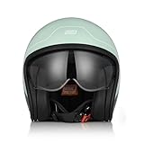 ORIGINE Jet Motorradhelm Rollerhelm mit Visier zugelassen ECE 22-06...