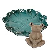 HEATSHAKING Keramik Frosch Aroma Rückfluss Weihrauch Censer für Yoga...