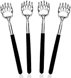 ElloLife Rückenkratzer aus Edelstahl, 4-teilig: Hochwertiger Schaber mit...