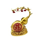 Ronyme Feng Shui Kürbis Statue Weinregal Einzelner Weinhalter Ornament...