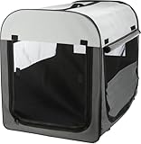 Trixie 39704 Mobile Kennel, M: 55 × 65 × 80 cm, Grau