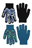Mountain Warehouse Magic Grippi Kinderhandschuhe - 2er Pack Petrol...