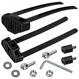 MUVIKE Montagehalter Für Rahmenschloss 2x Befestigungsbänder + Schrauben...