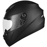 Favoto Motorradhelm Integralhelme für Erwachsene Vollvisierhelm Mopedhelm...