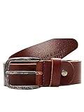 Herren Jack & Jones Ledergürtel JACPAUL Belt Echt Leder Jeans Hosen...