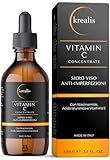 •100ml• Vitamin C Serum mit Hyaluron, Niacinamide, Vitamin E, Serum...