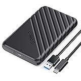 Festplattengehäuse 2,5 Zoll, ORICO 6Gbps USB C 3.1 Gen 1 Festplatten...