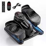 MOMODA Mini Elektrischer Crosstrainer, Untertisch Ellipsentrainer für...