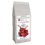 Aromatisierter Kaffee (Happy Santa Claus Schokolade-Rum,200g) winterlicher...