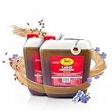 Scheidler horse-direkt Leinöl für Pferde, Hunde & Katzen 2X 5 Liter –...