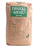 Hohenloher Bauerngenossenschaft Dinkelmehl 2,5 kg - Mildes Mehl aus...