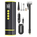 Mihauuke Luftkompressor - Elektrische Pumpe Mit Digitalem Manometer,10bar...