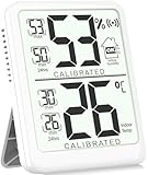 Antonki Raumthermometer, Digitales kleines Hygrometer Innenraumthermometer...
