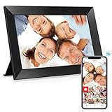 Frameo 10,1 Zoll WiFi Digitaler Bilderrahmen, 1280x800 HD IPS Touchscreen...