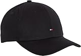 Tommy Hilfiger Damen Cap Basecap, Schwarz (Black), Einheitsgröße