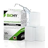 BiOHY Schmutzradierer Schwamm (1 x 18 Stück) | Zauberschwämme für...
