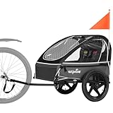 Sepnine Kinder-Fahrradanhänger, geeignet für 1 Kind, 12+ Monate, schnell...