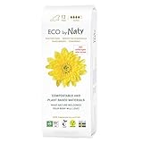 Eco by Naty Damenbinden Super – Pflanzliche und saugfähige...