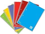 One Color Heft mit seitlicher Spiralbindung, A4, 10 Stück, Papier 80 g,...