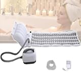 RayGenius Bade-Spa-Massagematte (114 Blasendüsen), 6-Gang-Einstellung, mit...