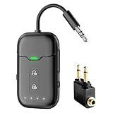 Comzler Bluetooth 5.4 Adapter Transmitter & Sender für Flugzeug, Bluetooth...