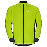 Odlo Herren Langlauf Jacke BRENSHOLMEN, lime green - black, L