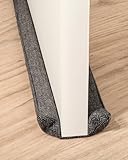 Praknu Zugluftstopper für Türen 70-100cm Waschbarer Stoff -...