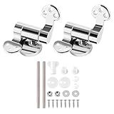 1 Paar Toilettensitzscharniere, Ersatzscharniere aus Edelstahl for alle...
