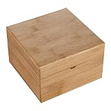 IZHIUTP Aufbewahrungsbox für ätherische Öle, Bambus-Organizer und...