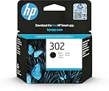HP 302 (F6U66AE) Original Druckerpatrone Schwarz für HP DeskJet 1110,...