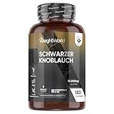 Schwarzer Knoblauch 100:1-15000mg Knoblauch Extrakt pro Portion - Allium...