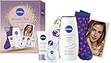 NIVEA Skincare Love Geschenkset, Pflegeset mit verwöhnenden...