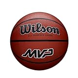 Wilson Unisex-Adult MVP Basketball Brown 6 Ball, 6