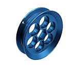 Yoyito Angelschnurrolle aus Aluminium, für Reisen (blaue Spule)