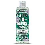 Faith In Nature Natürliches Rosmarin-Shampoo, Ausgleichend, Vegan und Frei...