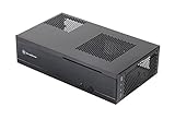 SilverStone SST-ML05B - Milo Mini-ITX kompaktes HTPC Desktop Gehäuse,...