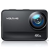 WOLFANG GA400 Action Cam 4K 60FPS Unterwasserkamera WiFi 8M Wasserdicht...