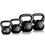 Yaheetech Kettlebell 20 kg Set Kugelhantel Schwunghantel 2 kg / 4 kg / 6 kg...