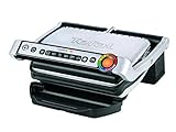 Tefal OptiGrill Kontaktgrill, 6 automatische Programme, Garstufenanzeige,...
